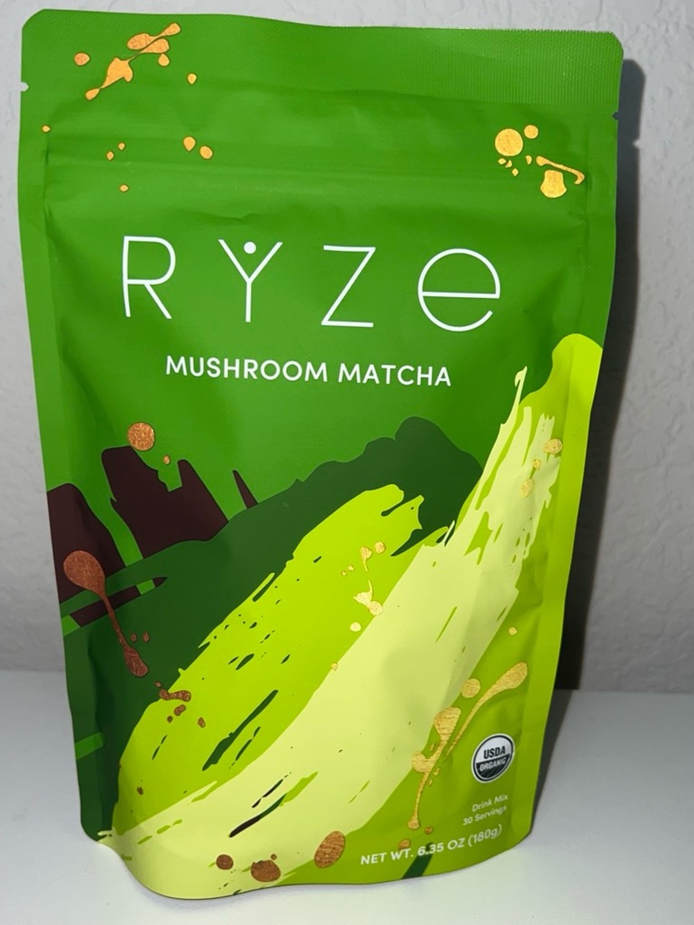 Mushroom Matcha - Green Antioxidant Drink Mix